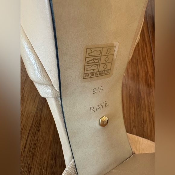 Revolve Brooklyn Heel in Nude RAYE Ankle Strap Platform Size 9.5 - Picture 12 of 13